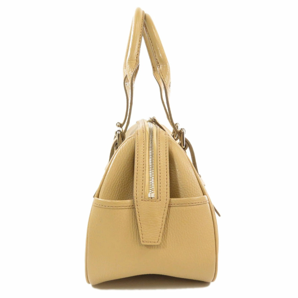 Burberry logo embossed leather handbag - Picture 3 of 11